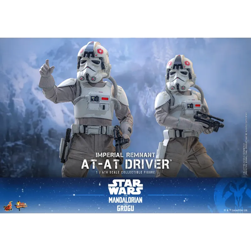 Star Wars: The Mandalorian & Grogu Imperial Remnant AT-AT Driver Hot Toys