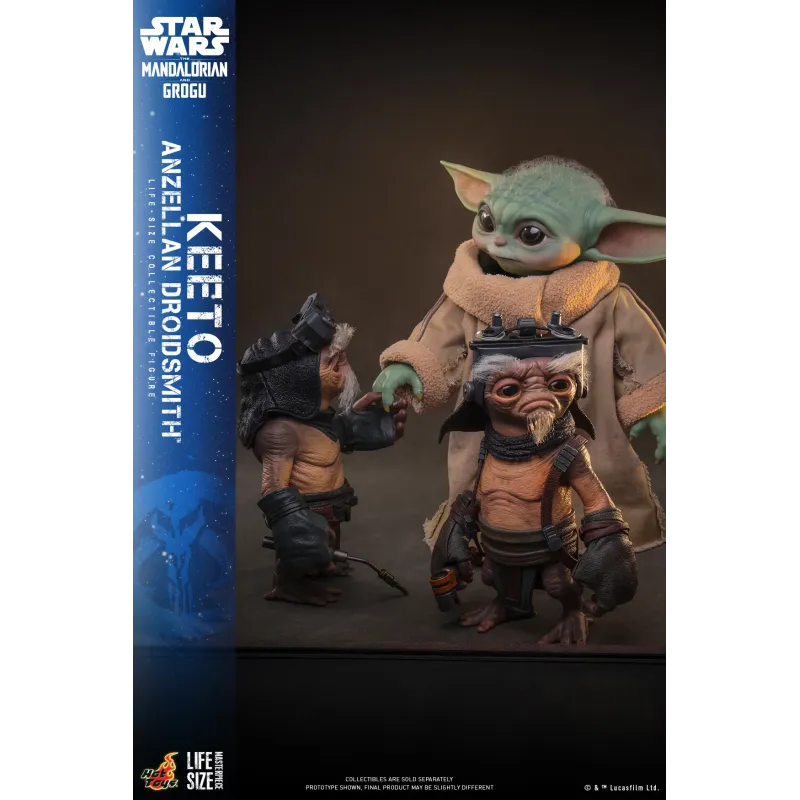 Star Wars: The Mandalorian & Grogu Keeto Anzellan Droidsmith Hot Toys