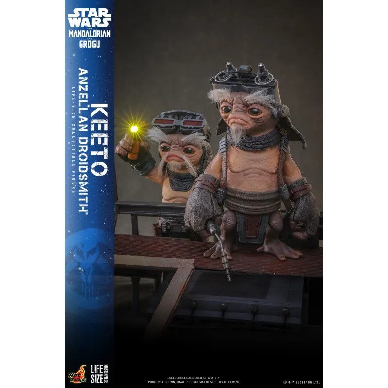 Star Wars: The Mandalorian & Grogu Keeto Anzellan Droidsmith Hot Toys