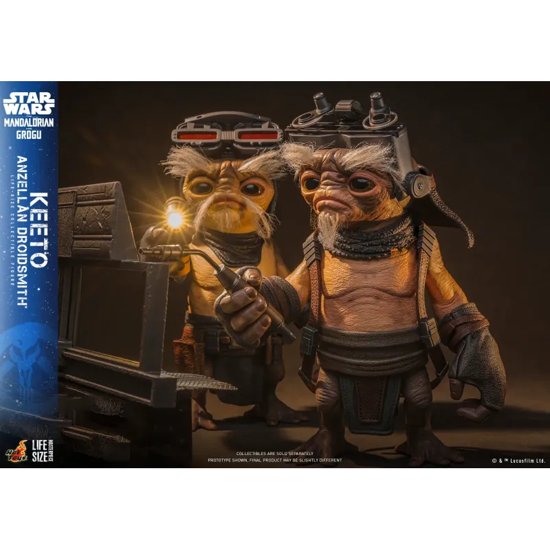 Star Wars: The Mandalorian & Grogu Keeto Anzellan Droidsmith Hot Toys