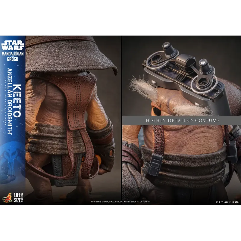 Star Wars: The Mandalorian & Grogu Keeto Anzellan Droidsmith Hot Toys