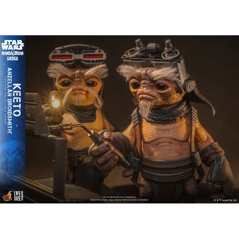 Star Wars: The Mandalorian & Grogu Keeto Anzellan Droidsmith Hot Toys