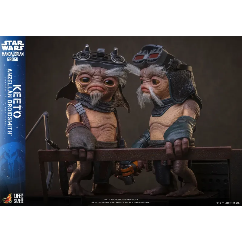 Star Wars: The Mandalorian & Grogu Keeto Anzellan Droidsmith Hot Toys