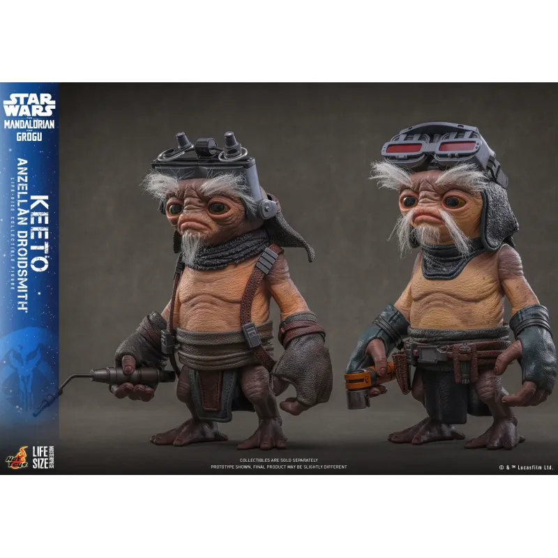Star Wars: The Mandalorian & Grogu Keeto Anzellan Droidsmith Hot Toys