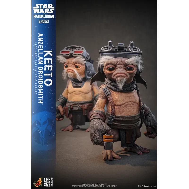 Star Wars: The Mandalorian & Grogu Keeto Anzellan Droidsmith Hot Toys