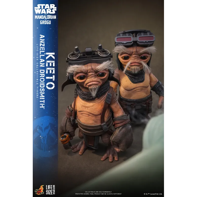 Star Wars: The Mandalorian & Grogu Keeto Anzellan Droidsmith Hot Toys