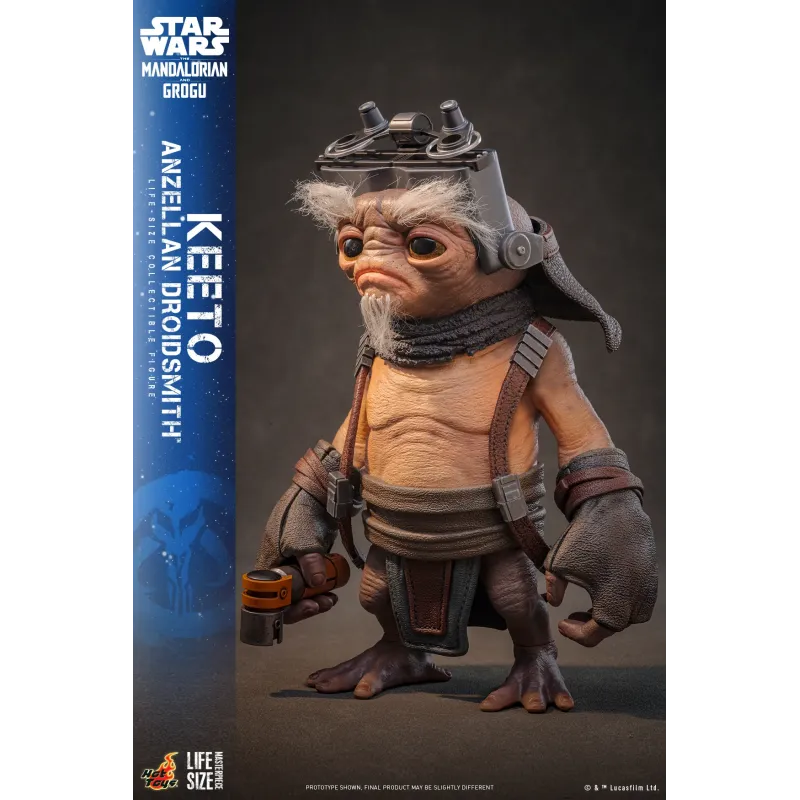 Star Wars: The Mandalorian & Grogu Keeto Anzellan Droidsmith Hot Toys