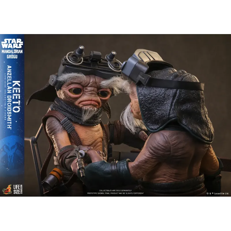 Star Wars: The Mandalorian & Grogu Keeto Anzellan Droidsmith Hot Toys