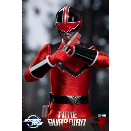 Power Rangers Red Time Guardian & Qubit Guardian SooSooToys