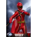Power Rangers Mystic Force Fire Mage Ranger & Cheetah Buster & Space Silver Warrior & All-in-one Cyborg SooSooToys