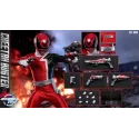 Power Rangers Mystic Force Fire Mage Ranger & Cheetah Buster & Space Silver Warrior & All-in-one Cyborg SooSooToys