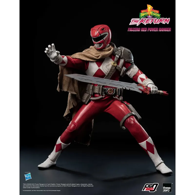 Power Rangers: The Return FigZero Red Power Ranger Threezero