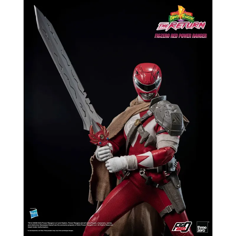 Power Rangers: The Return FigZero Red Power Ranger Threezero