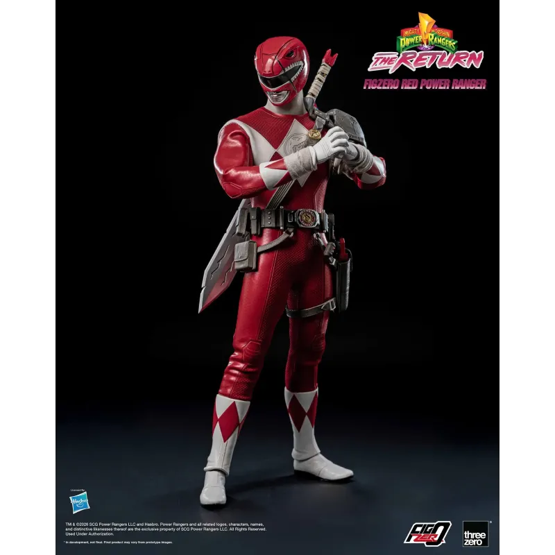 Power Rangers: The Return FigZero Red Power Ranger Threezero