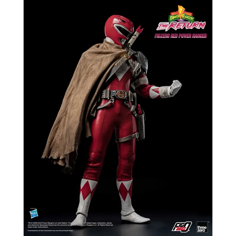 Power Rangers: The Return FigZero Red Power Ranger Threezero