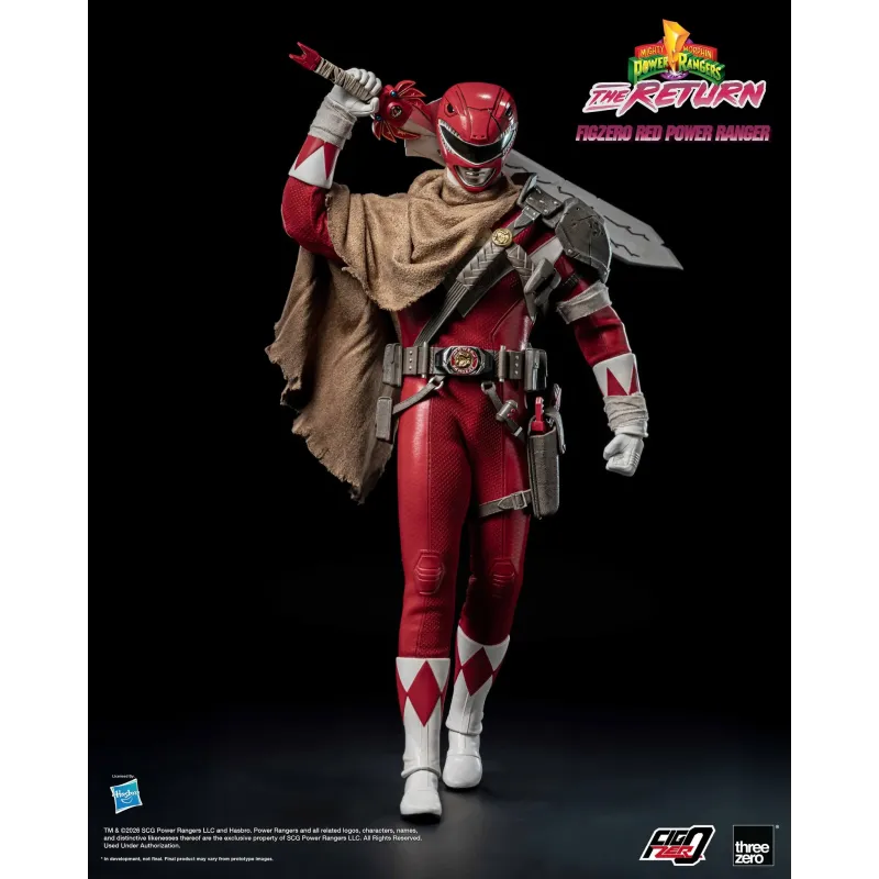 Power Rangers: The Return FigZero Red Power Ranger Threezero
