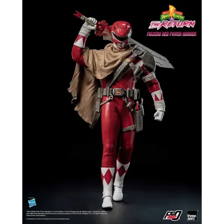 Power Rangers: The Return FigZero Red Power Ranger Threezero