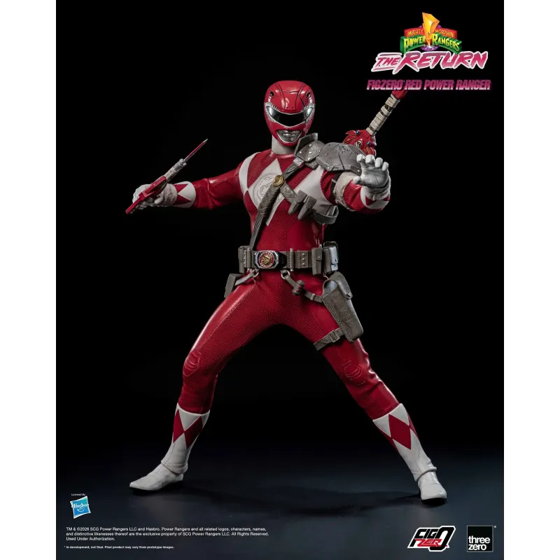 Power Rangers: The Return FigZero Red Power Ranger Threezero