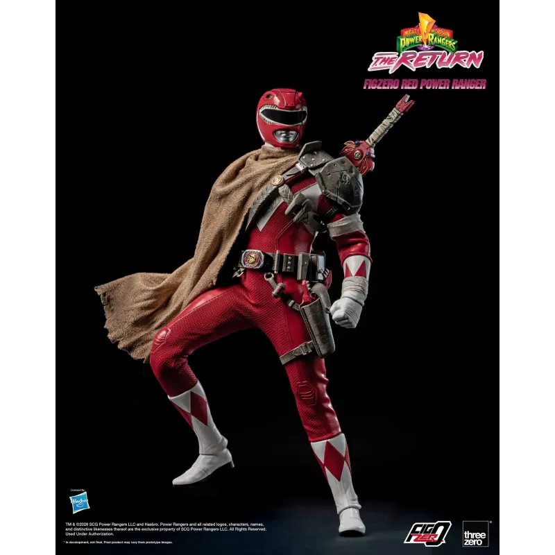 Power Rangers: The Return FigZero Red Power Ranger Threezero