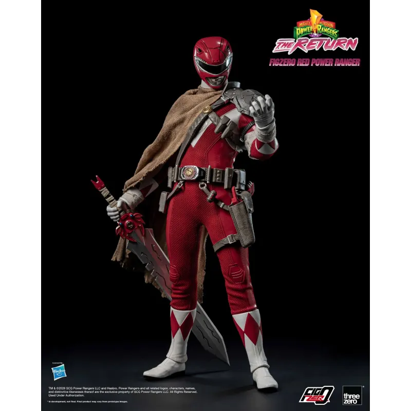 Power Rangers: The Return FigZero Red Power Ranger Threezero