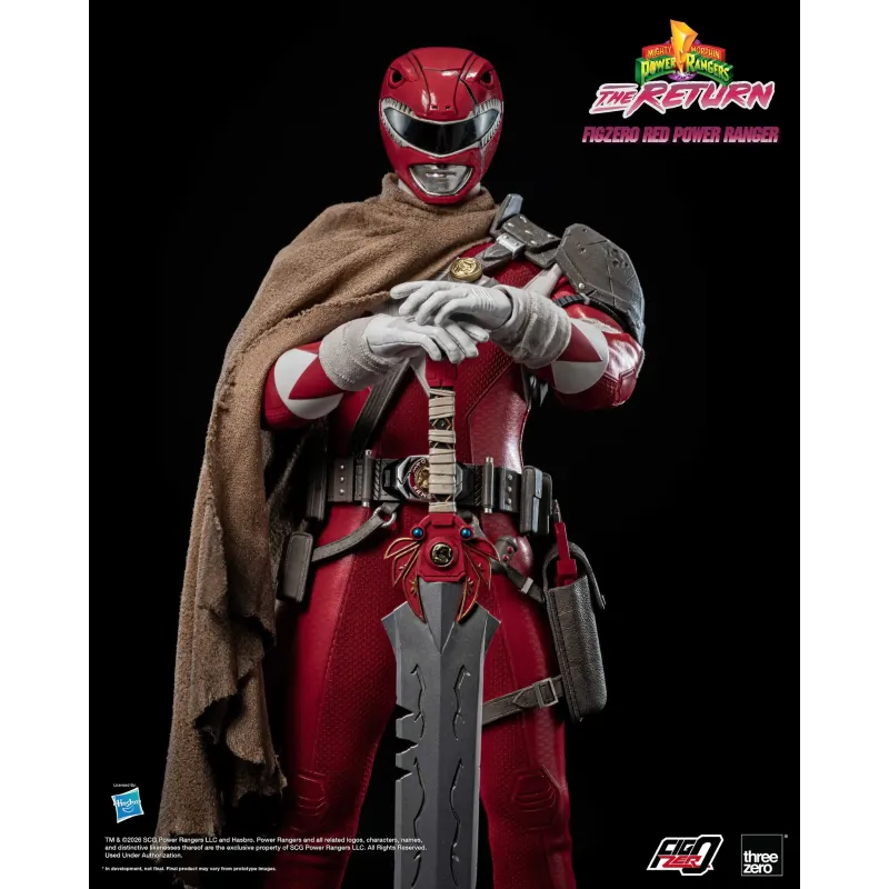 Power Rangers: The Return FigZero Red Power Ranger Threezero