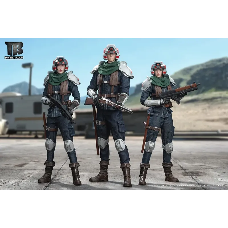 Final Fantasy Mage Soldier Toys Battalion