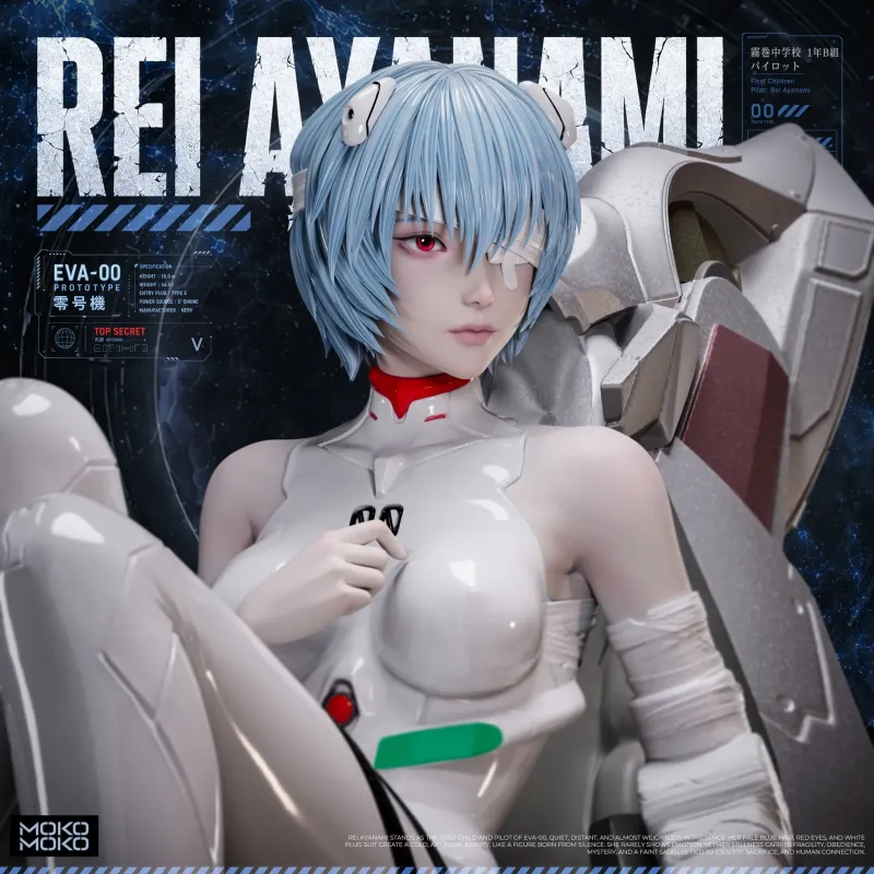 Neon Genesis Evangelion Rei Ayanami MOKO Studio