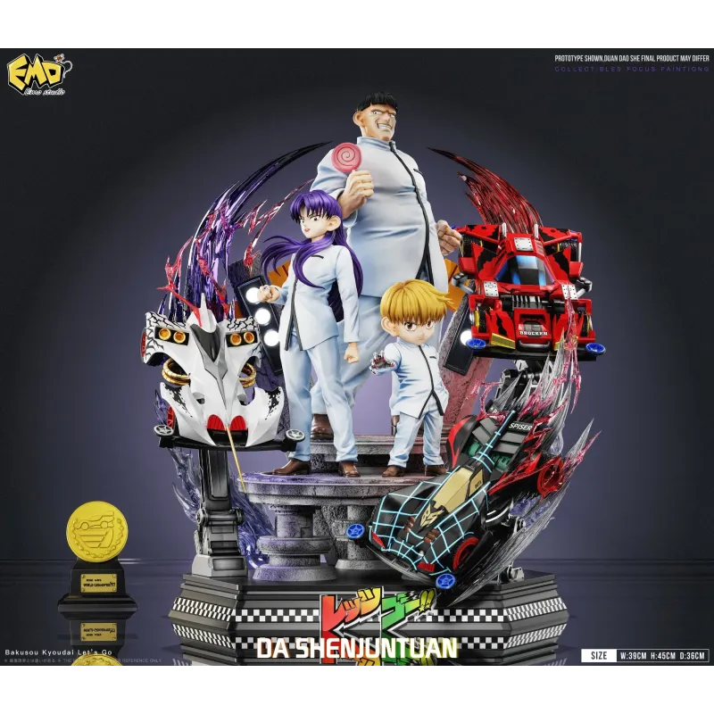 Bakusō Kyōdai Let's & Go!! Ray Hijikata X Gen Kondo X Kai Okita EMO Studio