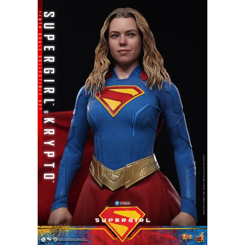DC Supergirl & Krypto Hot Toys