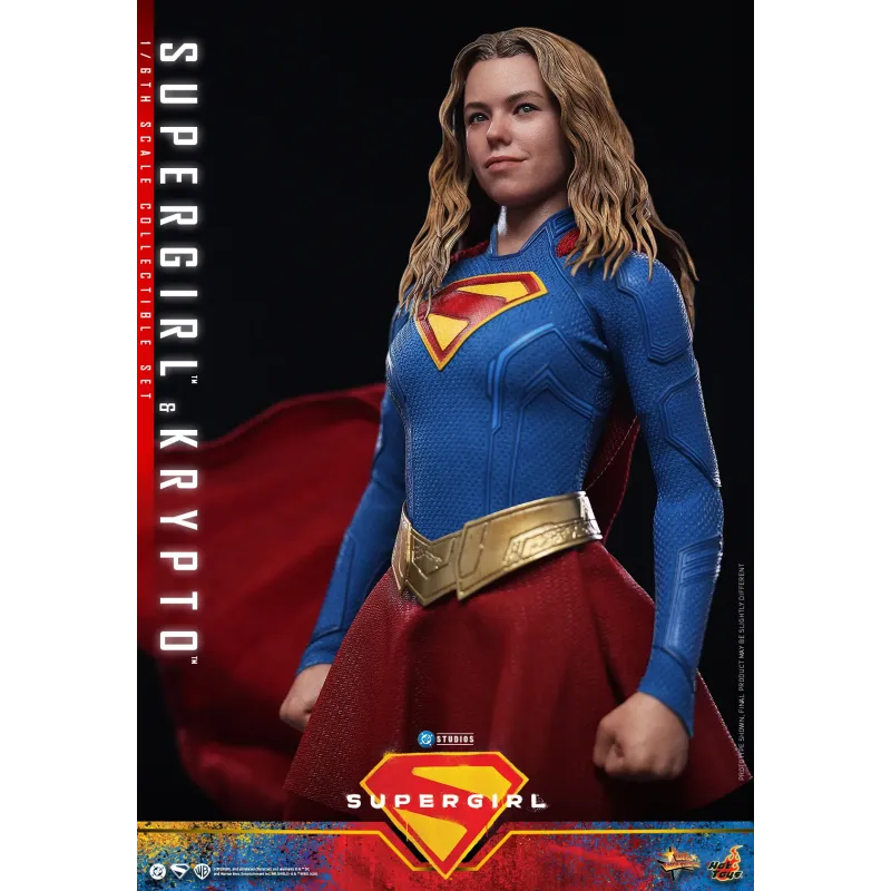 DC Supergirl & Krypto Hot Toys
