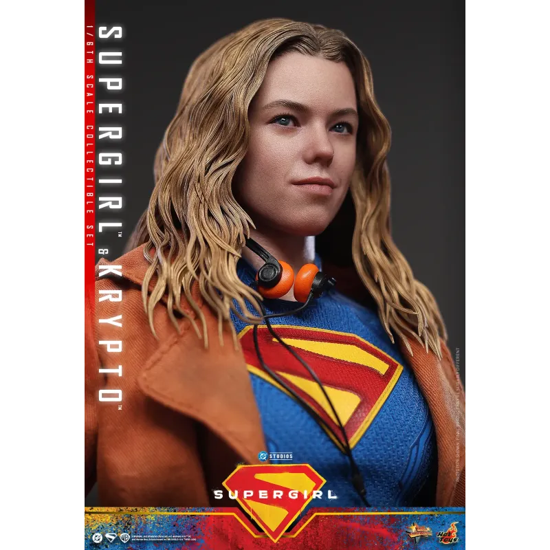 DC Supergirl & Krypto Hot Toys