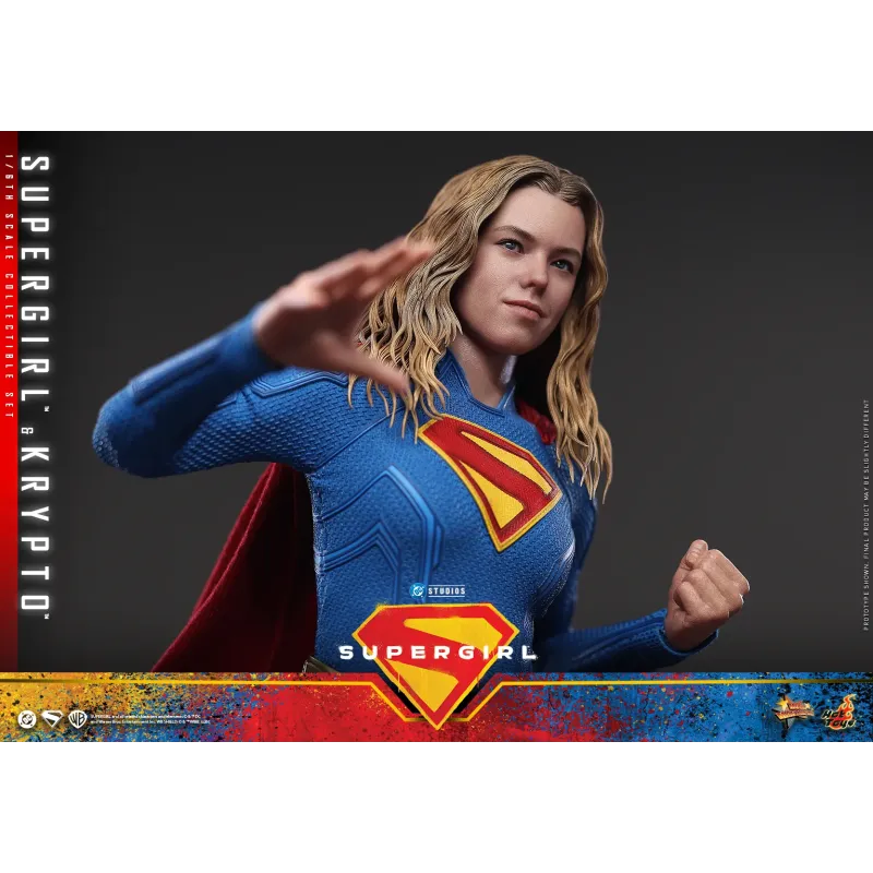 DC Supergirl & Krypto Hot Toys