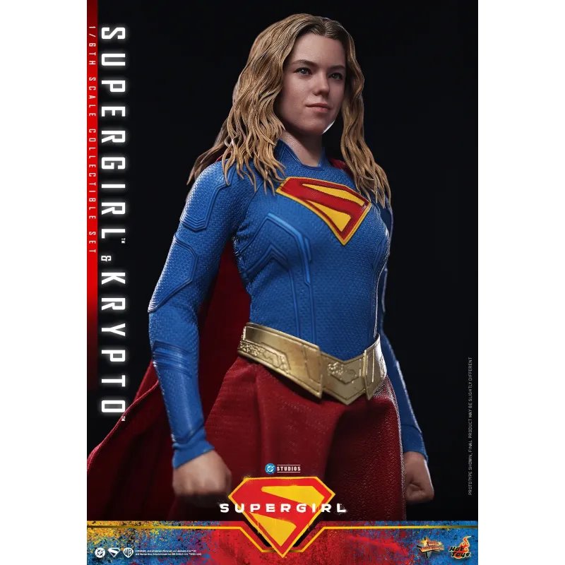 DC Supergirl & Krypto Hot Toys