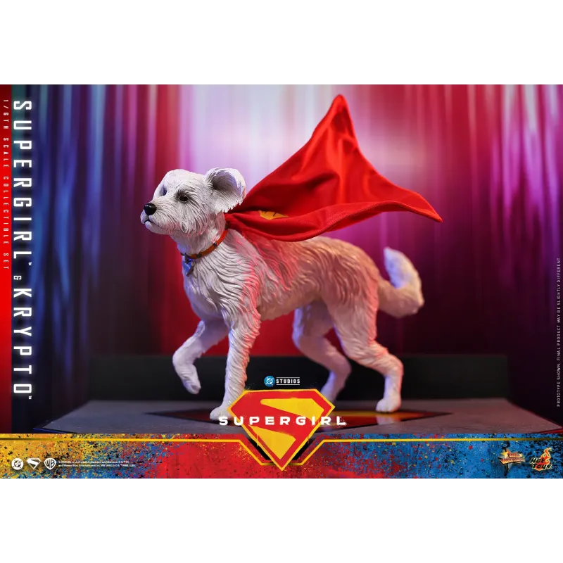DC Supergirl & Krypto Hot Toys