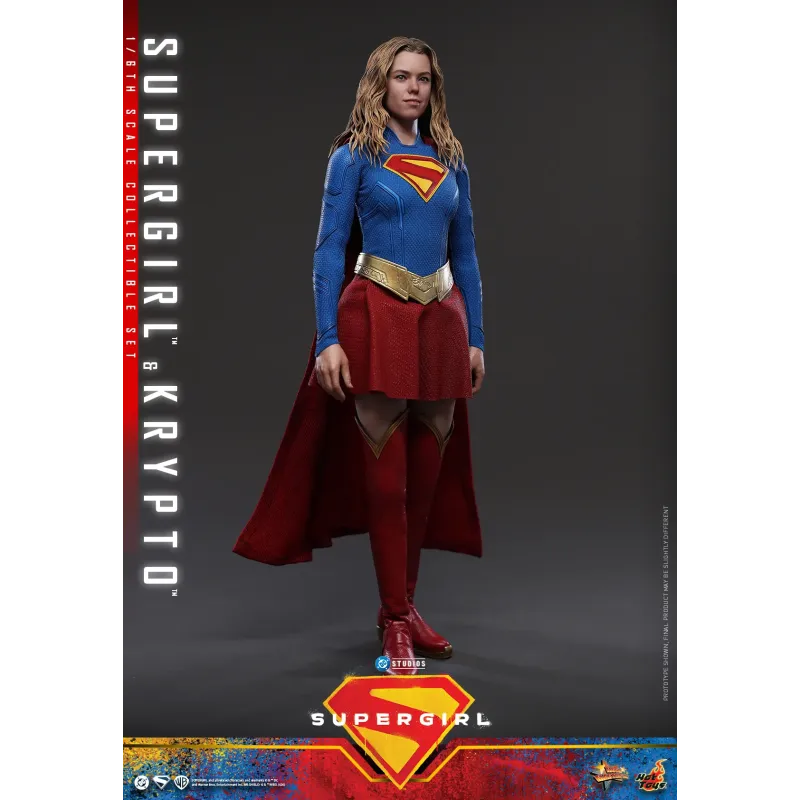 DC Supergirl & Krypto Hot Toys