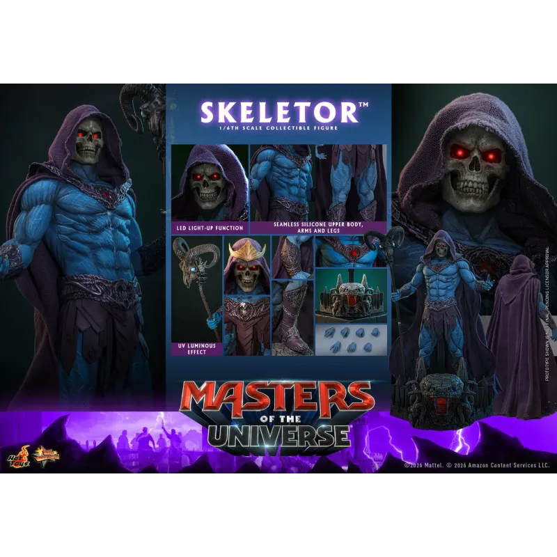 Masters of the Universe Skeletor Hot Toys