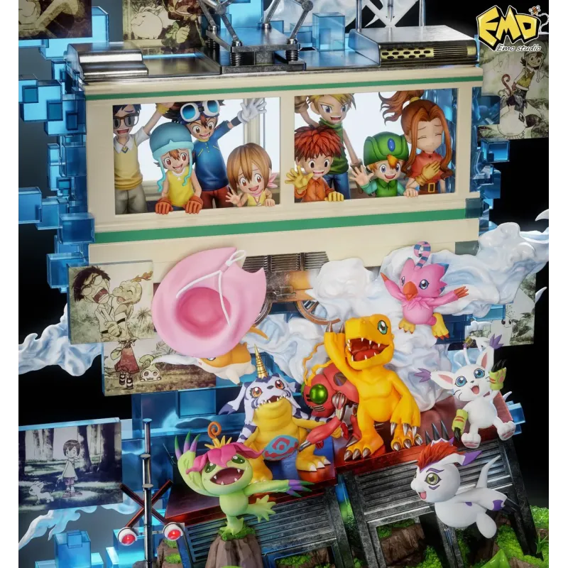 Digimon The first generation of Digimon EMO Studio