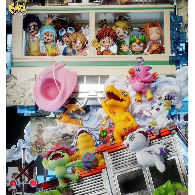 Digimon The first generation of Digimon EMO Studio