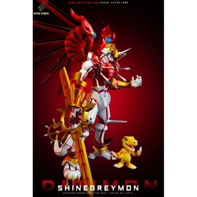 Digimon Shinegreymon Alpha Studio