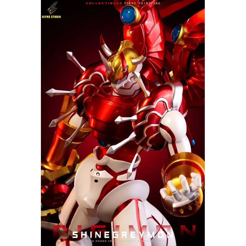 Digimon Shinegreymon Alpha Studio