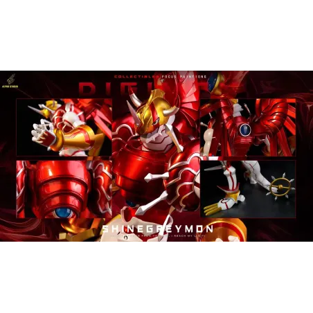 Digimon Shinegreymon Alpha Studio