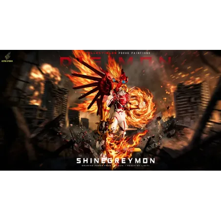 Digimon Shinegreymon Alpha Studio