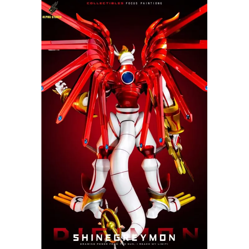 Digimon Shinegreymon Alpha Studio