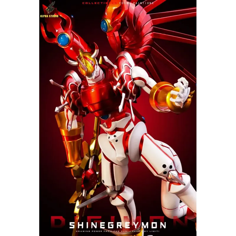 Digimon Shinegreymon Alpha Studio