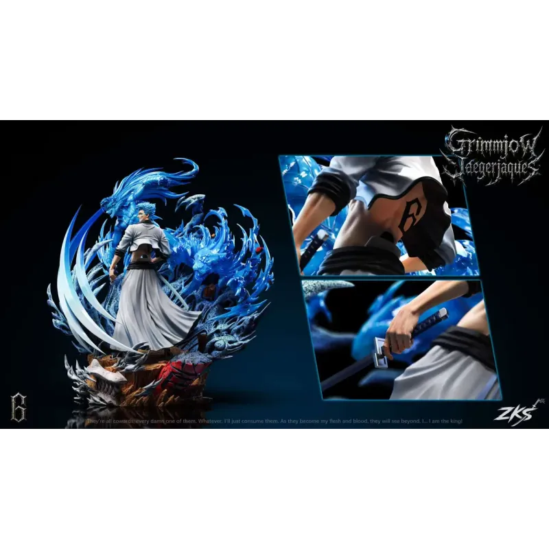 Bleach Grimmjow Jeagerjaquez Zenkai Studio