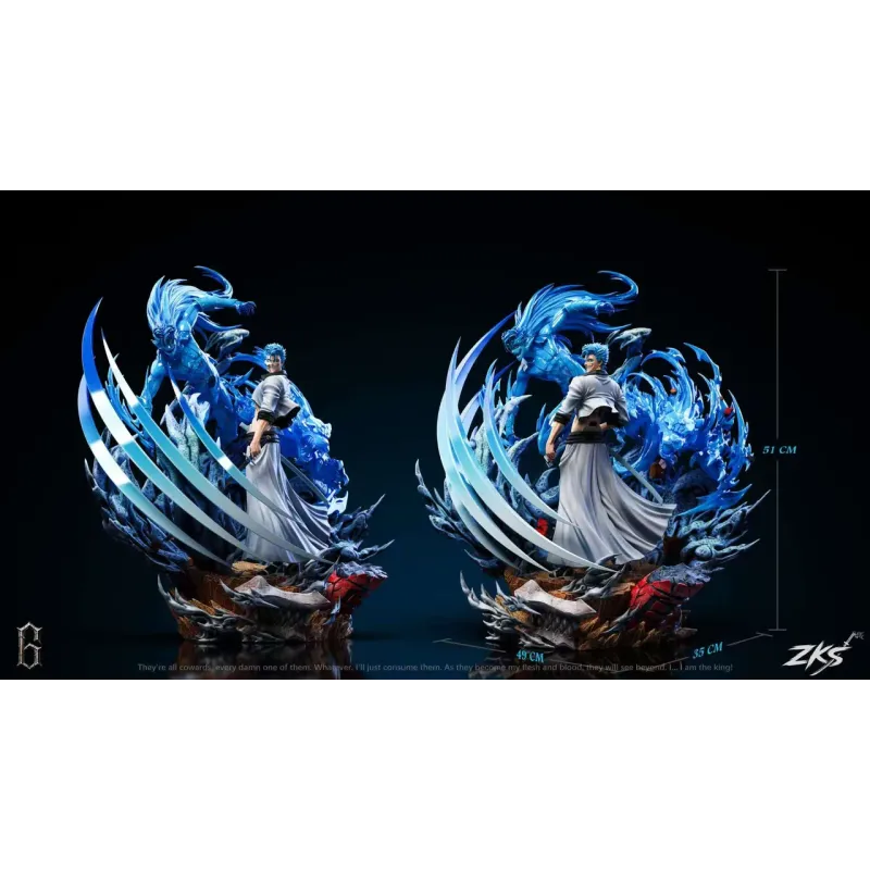 Bleach Grimmjow Jeagerjaquez Zenkai Studio