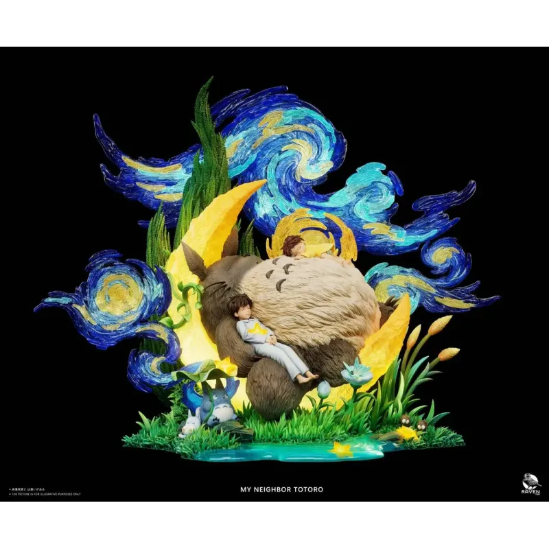 My Neighbour Totoro Totoro Under the Starry Sky Raven Studio