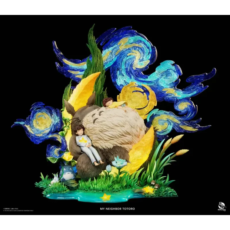 My Neighbour Totoro Totoro Under the Starry Sky Raven Studio
