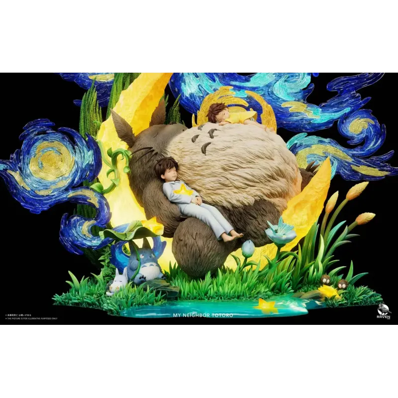 My Neighbour Totoro Totoro Under the Starry Sky Raven Studio