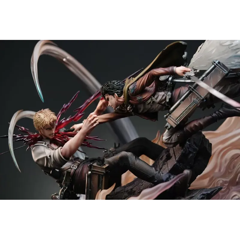 Attack on Titan Levi vs Reiner Sure Studio